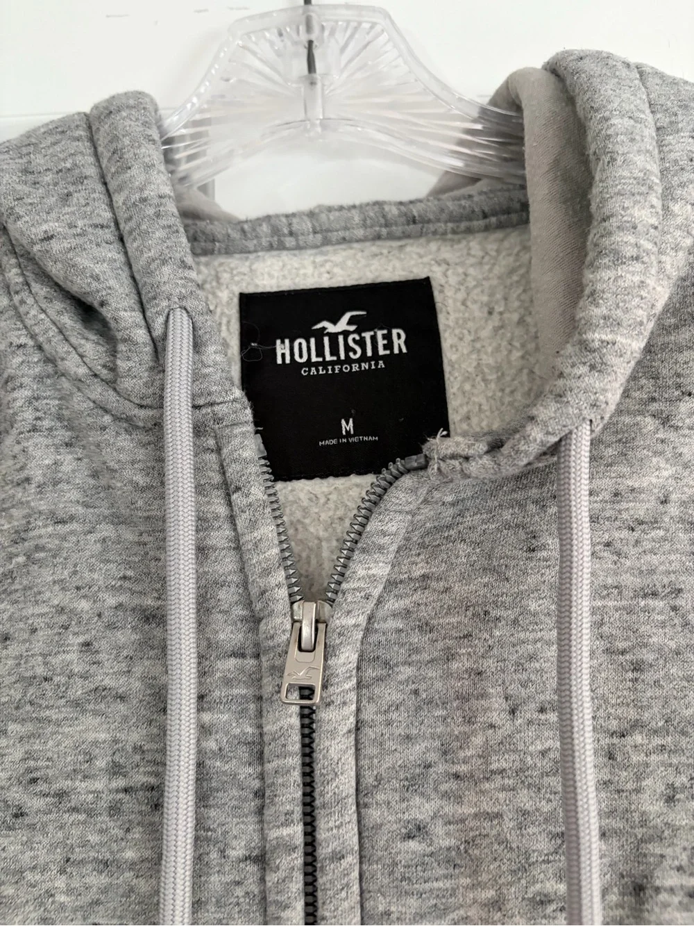 Hollister soft zip